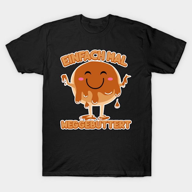 Simply buttered away Tattoo Meme T-Shirt by QQdesigns